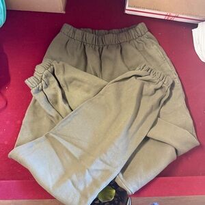 Brandy Melville Olive Green Joggers